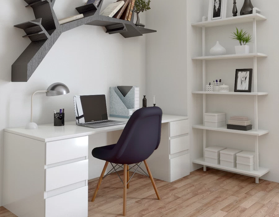 Soggiorno con illuminazione naturale e tende trasparenti